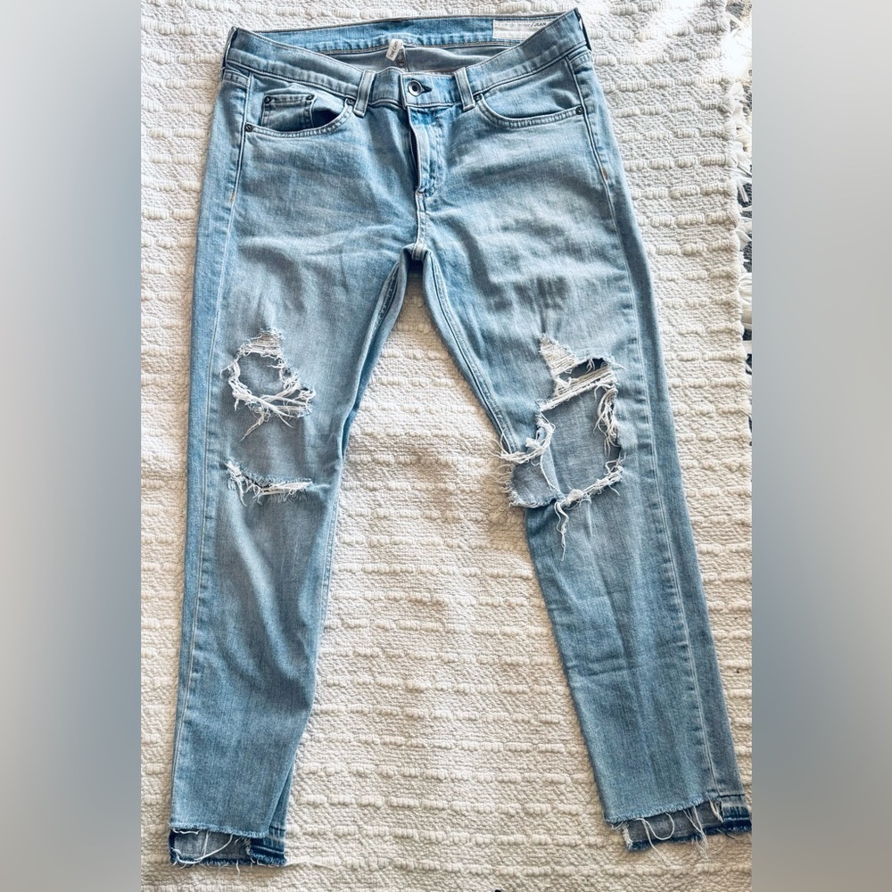 Rag & Bone Dre Capri / Ankle length denim jeans in Marina sz 29